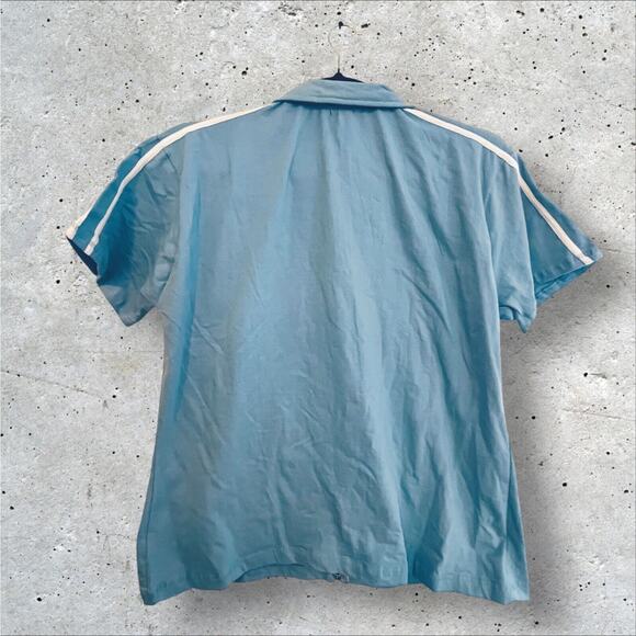 Jay Day Womens Activewear Set 2X Blue Zip Up Jacket Elastic Waist Cropped Pants - Picture 7 of 13